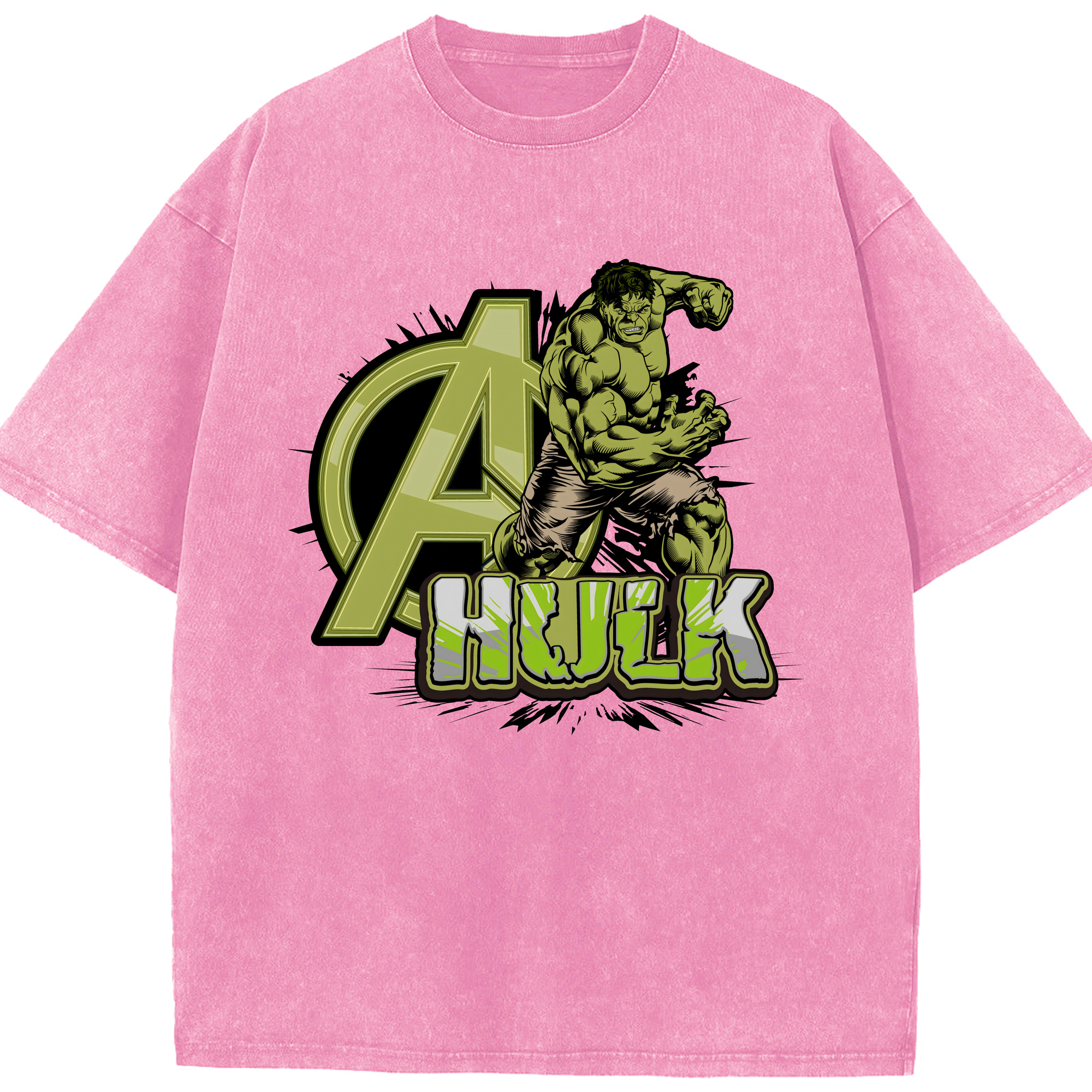 （画像用） アベンジャーズ The Avengers 綿100% ヴィンテージ風 半袖Tシャツ（フロントプリント）